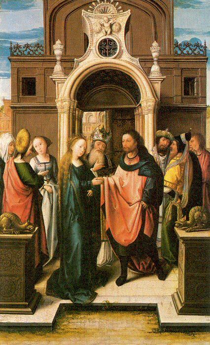 Orlandi, Deodato The Marriage of the Virgin France oil painting art